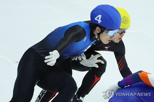 쇼트트랙 황대헌, 이번엔 박노원에게 반칙…선발전 1,000ｍ 탈락