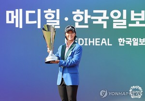 노보기 우승 놓친 박지영 "오랜만에 떨렸다…욕심나는 타이틀"