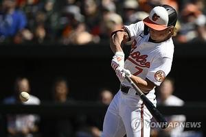 MLB 특급 유망주 홀리데이, 4경기 14타수 만에 대망의 첫 안타