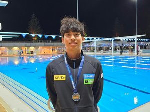 이주호, 호주오픈 배영 100ｍ 2위…김우민은 자유형 800ｍ 3위