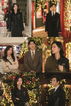 김수현, 김지원 위한 크리스마스 이벤트…&apos;눈물의 여왕&apos;