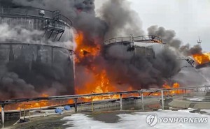 우크라, 러 본토 에너지 복합시설 드론 공격…유류 창고 화재(러시아 우크라이나 전쟁)