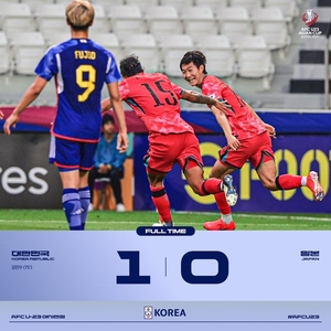 U-23 아시안컵, 일본 꺾고 전승으로 8강 진출…남은 일정 보니