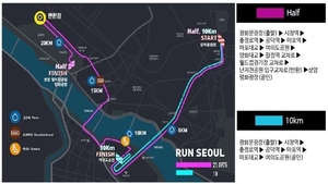 일요일 서울하프마라톤대회 시내 일부구간 교통 통제