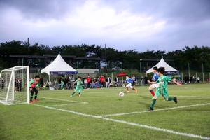 경주서 초등학교 저학년 축구 대회…전국 102개팀 참가