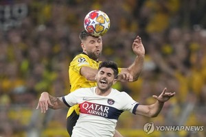 PSG, 도르트문트와 UCL 준결승 1차전서 0-1 패…이강인은 결장