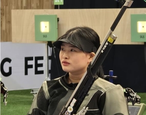 사격 금지현, 바쿠 월드컵 여자 10ｍ 공기소총 금메달