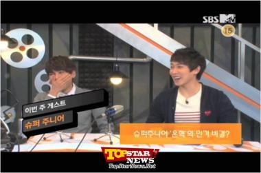 슈퍼주니어(Super Junior) 성민, 려욱, SBS MTV 스튜디오C 11시 방영