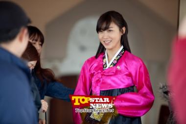 ‘더킹 투하츠’ 하지원, ‘꽃분홍’ 한복으로 곱디고운 북한 ‘꽃 처녀’ 대 변신