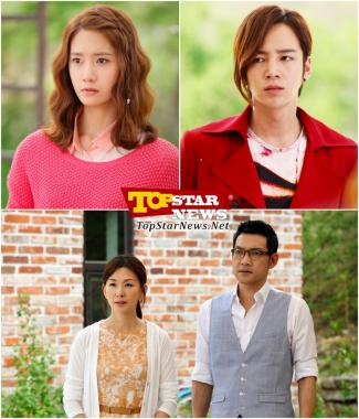 &apos;사랑비&apos; 장근석(Jang Keun-suk)-윤아 VS 이미숙-정진영 4각 로맨스 팽팽 [K-T]