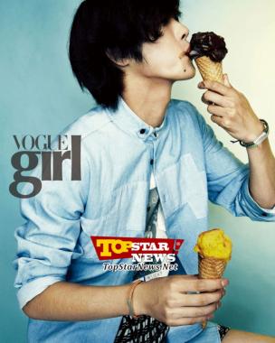 Cross Gene&apos;s Takuya Vogue girl magazine photos [KPOP]