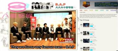 BAP, ranks first in KPOP chart in Malaysia [KPOP]