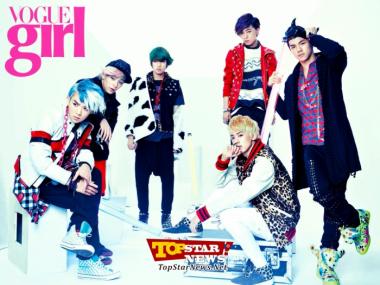 Teen Top on the September issue of Vogue Girl Magazine [KPOP]