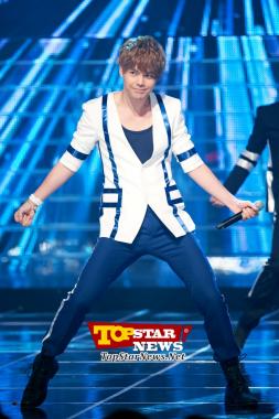 Choshinsung&apos;s Ji Hyuk, powerful performance up on stage…MCountdown livebroadcast scene [KPOP]