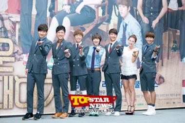 All the cast members in one photo…&apos;To the Beautiful You&apos; Production Report Conference [KDRAMA]