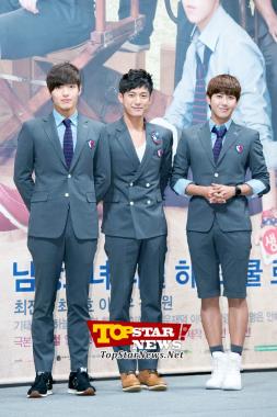 Kang Ha Neul, Seo Jun Yeong, Kwang Hee are the 3 musketeers in the drama show…&apos;To the Beautiful You&apos; Production Report Conference [KDRAMA]