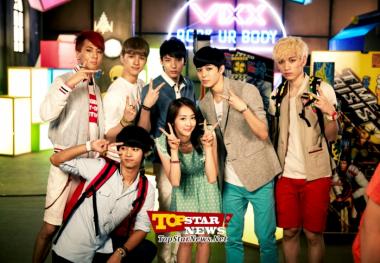 VIXX together with Sistar&apos;s Dasom for their teaser video [KPOP]