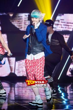 B.A.P&apos;s Zelo, &apos;eccentric showmanship of the youngest member&apos; Mnet M Countdown Live Show [KPOP]