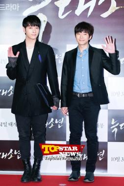 Chansung y Junho de 2PM, "Queríamos estar guapos para la ocasión"…Estreno VIP de la película "Wolf Boy" [KSTAR PHOTO]