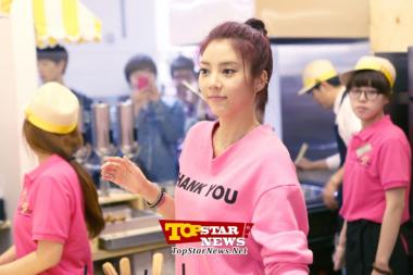 Son Dam Bi, Took on the challenge of being a barista for a day through &apos;Save the Children&apos; [KSTAR]