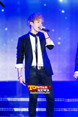 Lee Ki Gwang de BEAST "Yo también canto bien". 2012 Hallyu Dream Concert en Gyeongju [KPOP PHOTO]