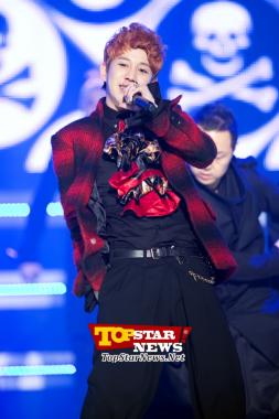 Kyung Park de Block B, "Mágica sonrisa"…Grabación del "Show Champion" de MBC Music