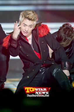 Zico de Block B, "Su carisma hechiza el escenario"…Grabación del "Show Champion" de MBC Music