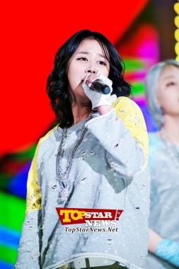 스피카(SPICA) 박주현, ‘패기가 느껴지는 표정’ … ‘뮤콘 서울 2012’ 개막식 현장 [KPOP PHOTO]