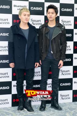 Noel’s Kang Kyun Sung-Jeon Woo Sung, ‘Two charming guys’… ‘EVOLUTION OF CASIO 2013’ [KSTAR PHOTO]