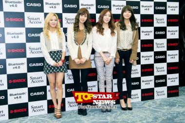 소녀시대(SNSD), ‘광채가 나는 미모’… ‘EVOLUTION OF CASIO 2013’ 현장 [KSTAR PHOTO]