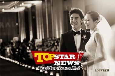 엄태웅(Um Tae Woong) 결혼식사진, 행복한 미소 &apos;선남선녀&apos;