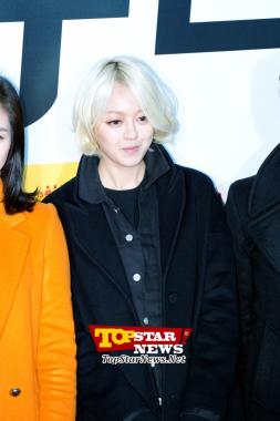 스피카(SPICA) 김보아, ‘파격적인 금발머리’ … 영화 ‘박수건달’ VIP 시사회 현장 [KSTAR PHOTO]