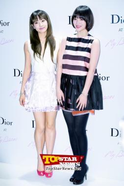 f(x)’s Victoria-Sulli, ‘Cute in mini dresses’…Opening event for ‘Dior Pop Up Project’ [KSTAR PHOTO]