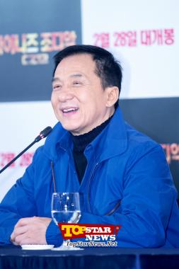 Jackie Chan, ‘It has been a while since he visited Korea’…Press conference for the movie ‘Chinese Zodiac’ [WMOVIE]