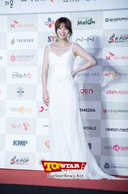 Ahn Hye Kyung, "Con una delicada sonrisa"…Premios GAON CHART K-POP [KPOP]