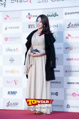 Choi Hee, "Es la primera vez que vengo"…Premio GAON CHART K-POP [KPOP]