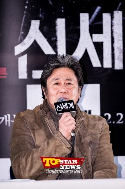 최민식(Choi Min Sik), “주제 무겁지만 영화는 만족스럽다”…영화 ‘신세계’ 언론시사회 현장 [KMOVIE]