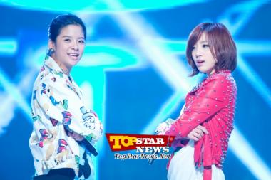 TARA’s Eun Jung-f(x)’s Amber, ‘A fancy debut as an MC’…MBC MUSIC ‘Show Champion’ [KPOP PHOTO]