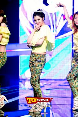 Rainbow’s Yoon Hye, ‘Cute and sweet smile’…Mnet M! Countdown [KPOP PHOTO]
