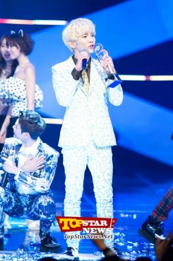 SHINee’s Key, ‘We’re thankful to our fans’…‘ Mnet M! Countdown [KPOP PHOTO]