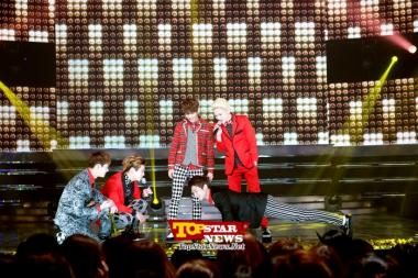 SHINee, "¡Mirad a Min Ho haciendo flexiones!"… MBC MUSIC "Show Champion" [KPOP PHOTO]