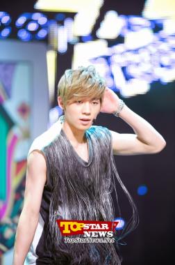 TEEN TOP’s Changjo, ‘Miss Right’…Pre-rehearsal for live broadcast of ‘Music Triangle’ [KPOP PHOTO]