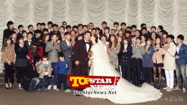 김준현(Kim Jun Hyun), 비공개 결혼식 사진 ‘선후배 개그맨 총출동’