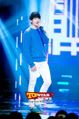 ZE:A five’s Hyung Sik, ‘Looking good in a blue sweater’…Mnet M! Countdown [KPOP PHOTO]