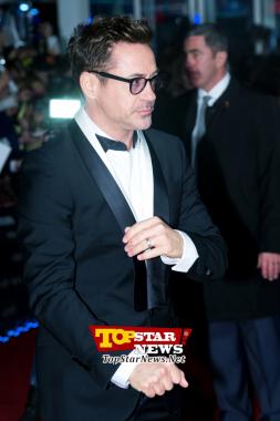 로버트 다우니 주니어 (Robert Downey Jr), ‘살아있는 눈빛’…영화‘아이언맨3’ 레드카펫 행사 현장 [WMOVIE PHOTO]