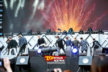 엑소(EXO), ‘불꽃처럼 폭발하는 카리스마’ …‘제19회 사랑한다 대한민국 드림콘서트(Dream Concert)’ 현장 [KPOP PHOTO]
