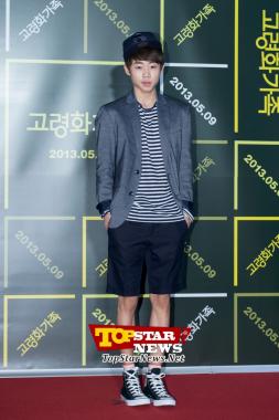 Park Ji Bin, "Carita de travieso"… Estreno VIP de la película "Aging Family" [KMOVIE PHOTO]