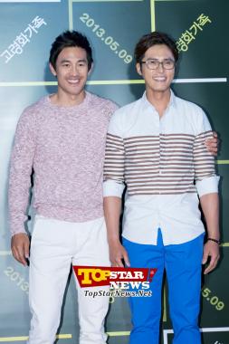 Han Jung Soo y Jo Dong Hyuk, "Vamos a pasar un buen rato"… Estreno VIP de la película "Aging Family" [KMOVIE PHOTO]
