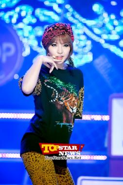 Jeon Ji Yoon de 4minute, "Una mirada muy seductora"… MBC MUSIC "Show Champion" [KPOP PHOTO]