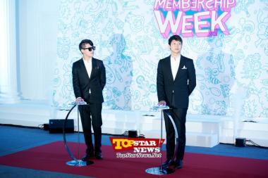 Kim Jun Su y Park Yoo Chun de JYJ, "Vamos a comenzar"… Ceremonia de inauguración de la "2013 JYJ Membership Week" [KSTAR PHOTO]